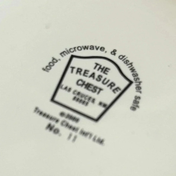 The Treasure Chest Las Cruces Mountain Southwest Ceramic Mug Retro 1998 90s - Picture 8 of 8